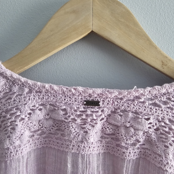 O'neill Saltwater Lavender Coverup Romper XL - Picture 8 of 9